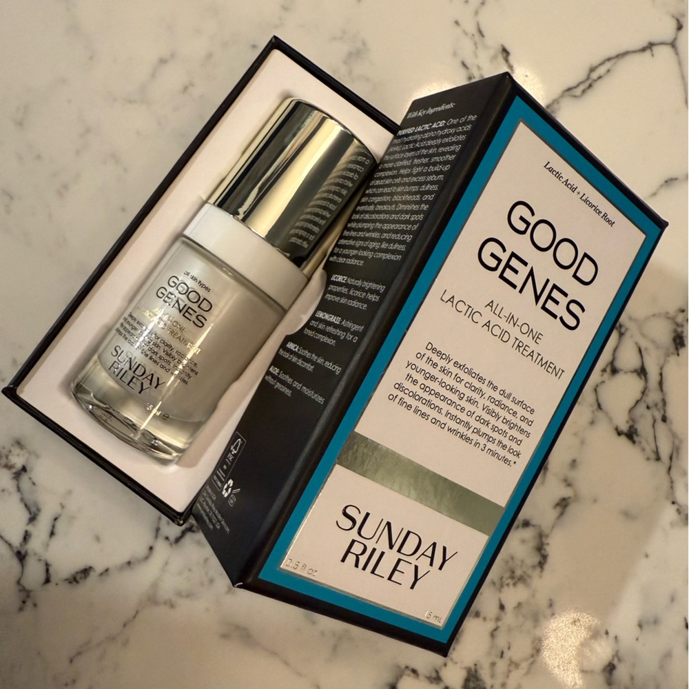 Sunday Riley Good Genes All-In-One Lactic Acid Treatment 0.5 fl oz / 15 ml NEW